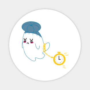 Little Ghost Time Magnet